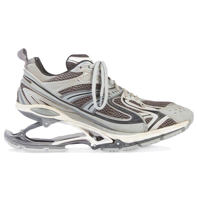 Balenciaga X Pander Sports Shoes Grey Women's 653870W2RA31212
