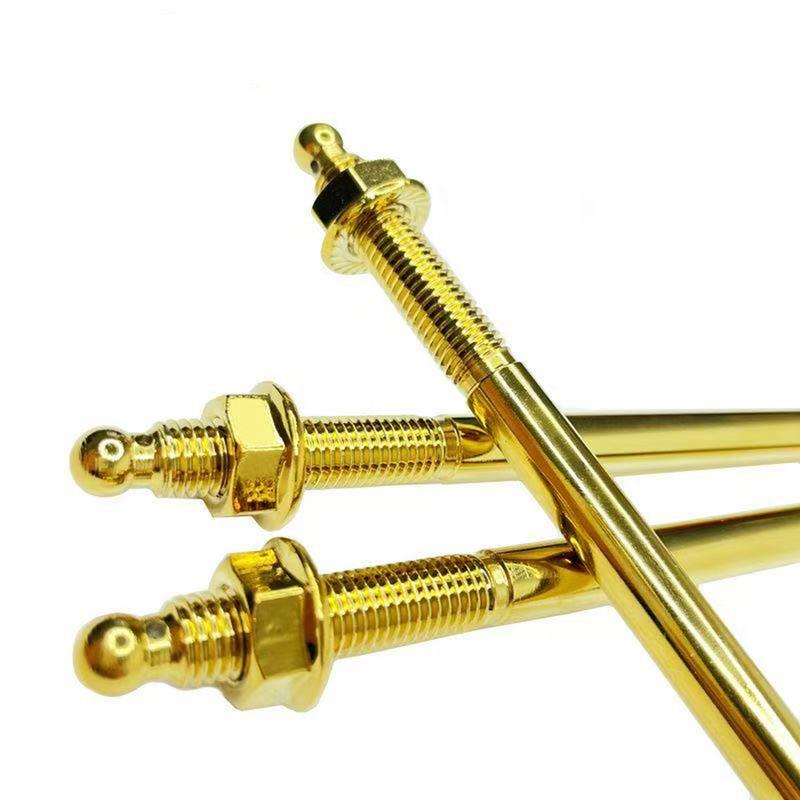 Silver/Multicolor/Gold M12 X 240mm - 400mm Titanium Alloy Front Wheel Axle Shock Axis For Honda Yamaha RSZ Niu Dirt Bike