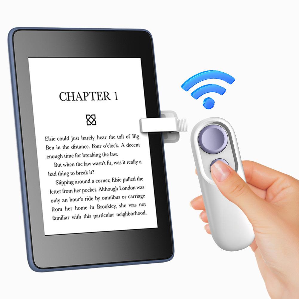 Multi-purpose Controller Phone Camera Video Record Remote Triggers Wireless Remote Control Page Turner Clicker