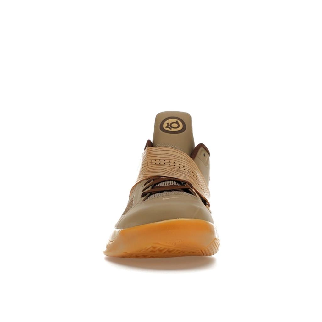 Nike Zoom KD 4 Year of the Dragon 2.0 Men Sneakers Tan Khaki Noble-Red FJ4189-200