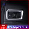 Car Headlight Switch Sequin Headlight Adjust Cover ABS for Toyota C-HR CHR 2016 2017 2018 Accessories