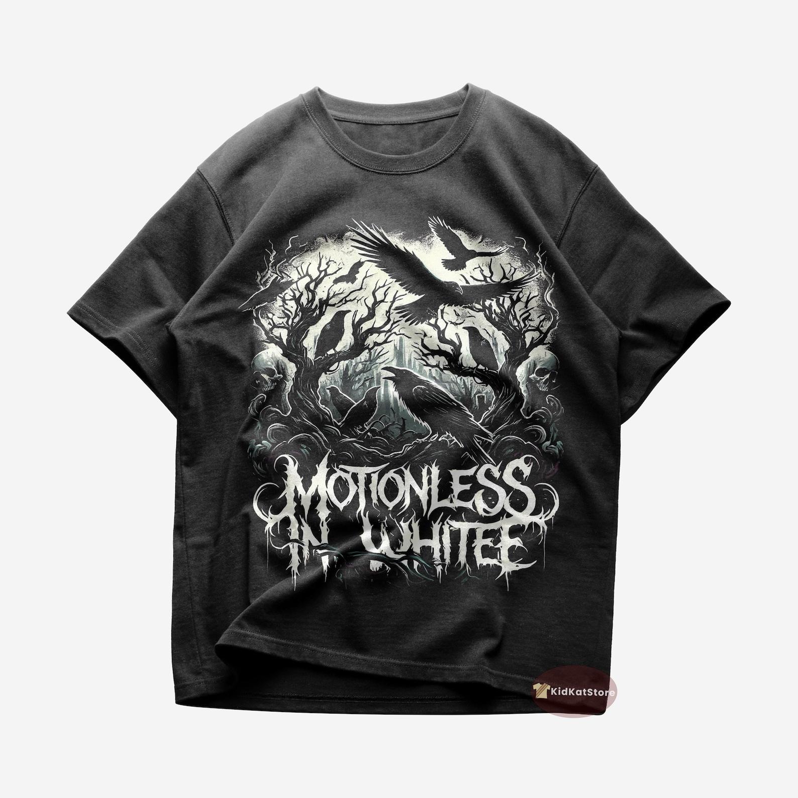 Motionless In White T shirt - Another Life - Motionless In White Merch - Unisex Metal Tee - Gift for Metalheads - Premium Music Apparel S
