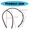Car Diesel Fuel Injector Leak Off Return Pipe 55578366,98134488 With Clip For Opel For Vauxhall Fuel Overflow Return Hose