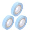 3 PCS Double Sided Lace Front Support Tape Water Proof Breathable Adhesives Tape for Lace Front Wigs 10mm 3 Yards