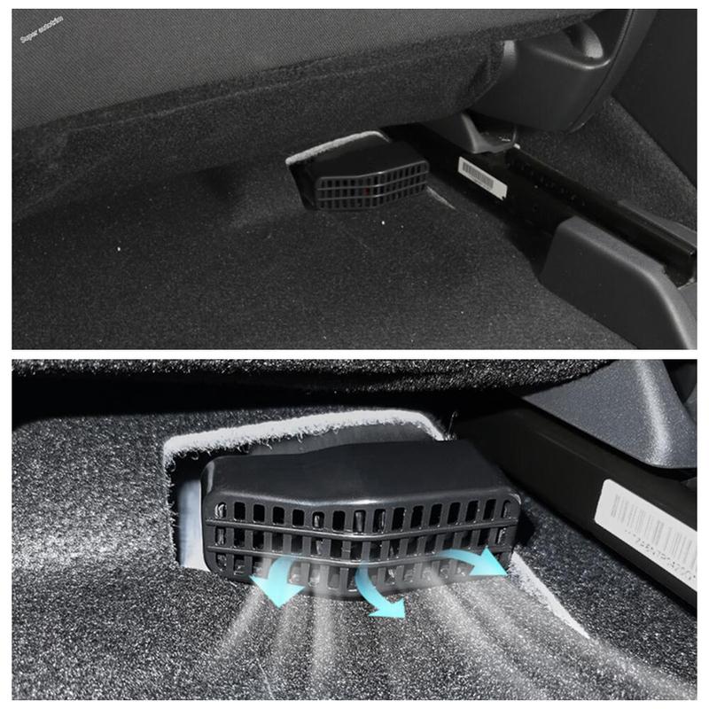 2PCS Seat Under Floor AC Air Conditioning Outlet Vent Heat Dust Plug Cover Plastic Accessories For Honda Fit Jazz GR - 2026