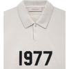 Fear of God Essentials SS22 Knit Long Sleeve Polo Men Tops Wheat FOG-SS22-157