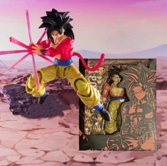 

SHF Dragon Ball Vegeta GT Super Saiyan 4 Son Goku New 3.0 Articulated Joints Moveable PVC Action Figure Collectible Toys 16cm no box