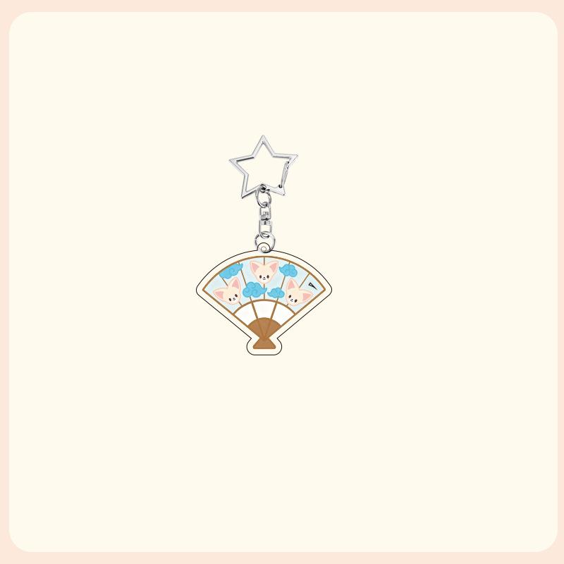 Flash Cartoon Acrylic Keychain Bag Decoration Small Pendant Cute Peripheral SKZOO DO IT Lightweight Carry Portable Mini
