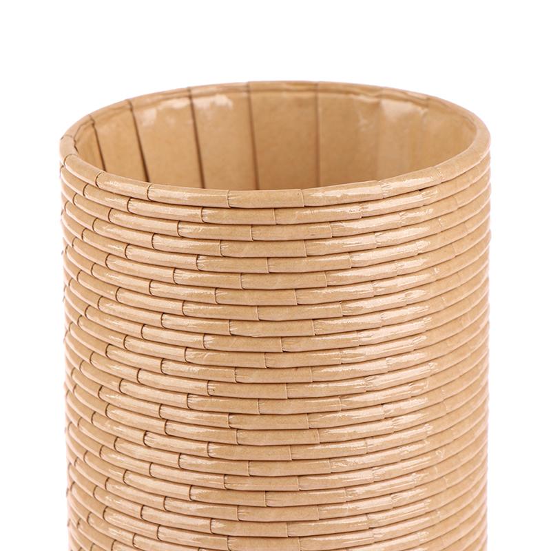 50 stuks Krullend Papieren Bekertje Flens Cake Papieren Bekertje Oliebestendig Cupcake Bakje Bakvorm Bakplaat Doos Bruiloft Feest Muffin Bekers