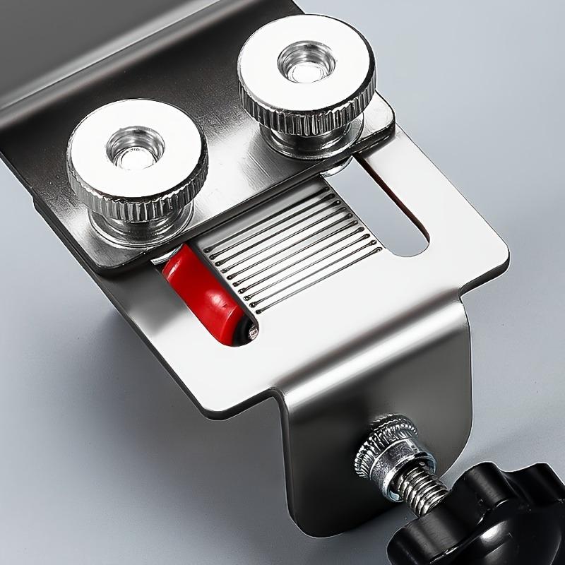 1pc Adjustable Stainless Steel Woodworking Cabinet Door Installation Locator, Multi-Functional 201 Stainless Steel Auxiliary Positioning Tool
