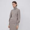 LESS Women's Straight-Fit Turtleneck Wool Blend Pullover Sweater