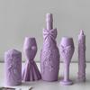 Wedding Series Aromatherapy Candle Silicone Mold DIY Champagne Shape Decorations Mould for Wedding Decor and Handmade Gifts