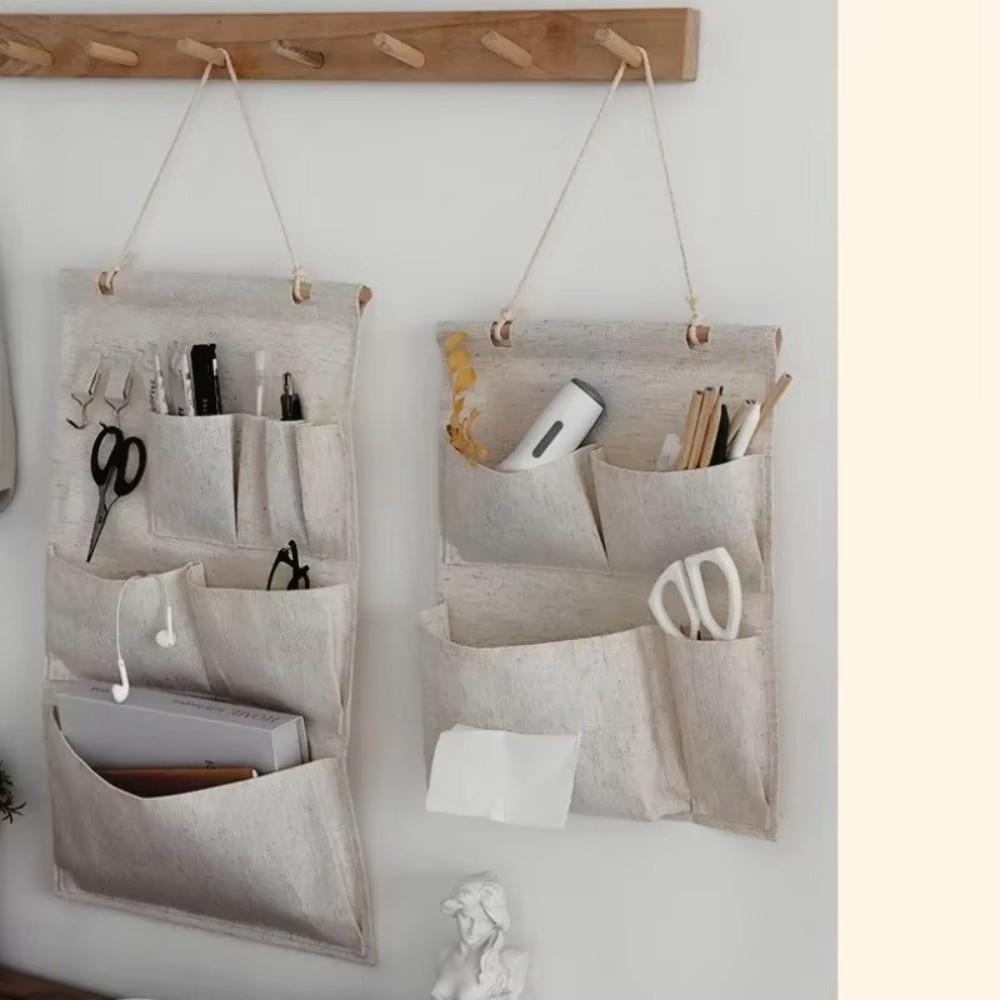 Phone Holder Hanging Organizer High Quality Dormitory Cloth Bag  For Door, Closet, Bathroom