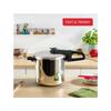 Olla a presión Tefal Secure Trendy P2584401 8L acero inoxidable 25 cm inducción