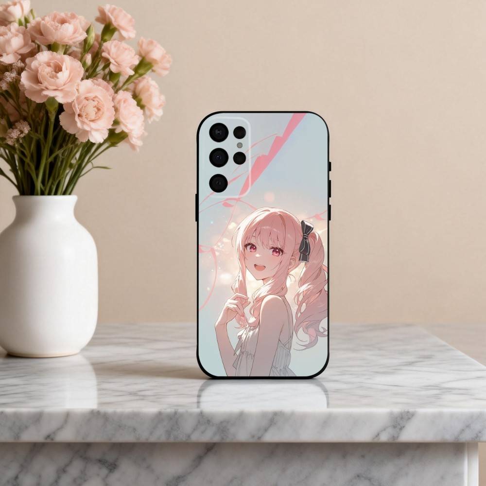 P-Project S-SEKAI M-Mizuki A-Akiyama Phone Case For Samsung S25,S24,S21,S22,S23,S30,Ultra,S20,Plus,Others Soft Black Case