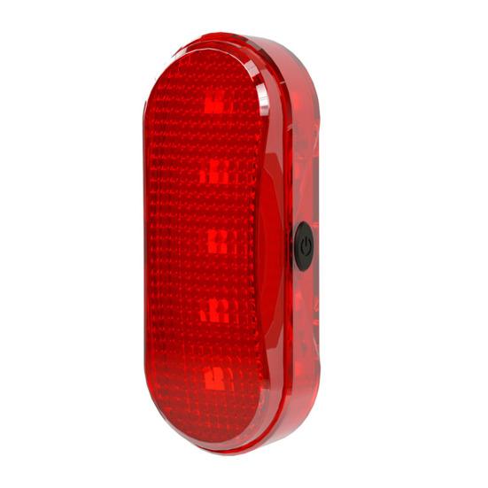 Bicycle Tail Light with Brake Sensor Waterproof USB Rechargeable Universal MTB Road Mountain Bike Cycling Night Riding Warning Rear Lamp