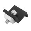 12pcs Practical Solar Panel End Clamp Lightweight Photovoltaic Z Bracket  For Boat