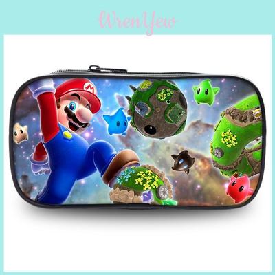 Super Mario Pencil Pouch Durable Polyester Storage Bag For School And Gift Use