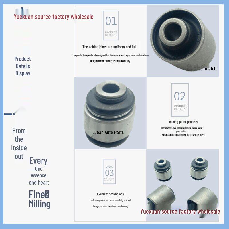 

Rear Knuckle Dust Boot & Trailing/Control Arm Bushings for Subaru Forester, Outback, Legacy, XV, Crosstrek Upper Dust Boot (without Movement)