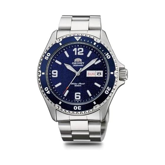 [Orient] ORIENT Mako Автоматические часы Механические Автоматические Часы для дайвинга с гарантией от отечественного производителя SAA02002D3 Мужские Синие