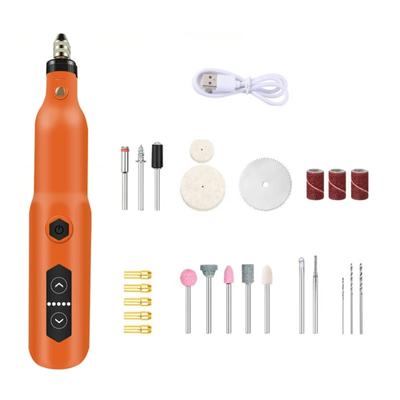 Efficient Rechargeable Handheld Rotary Tool 5 Speed Options for Crafting Precise Grinding Various Grinding Applications