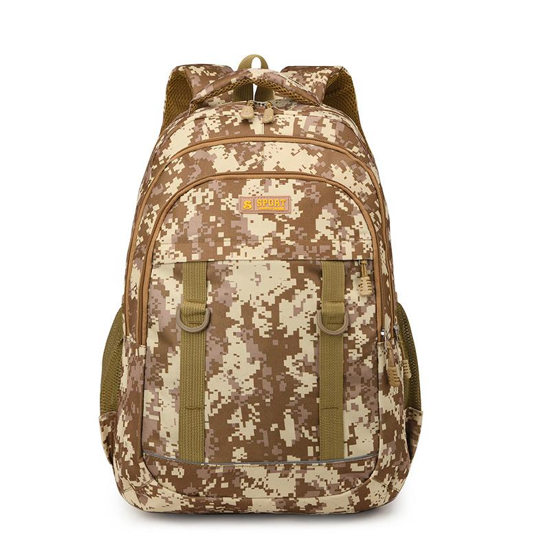 Premium backpack New large-capacity outdoor travel backpack Men's leisure trend student schoolbag