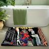 1pc, Floor Mat, Designed with Superhero & Classic  Heroes Theme, Multiple Sizes, Suitable for Living Room, Bathroom, Kitchen,