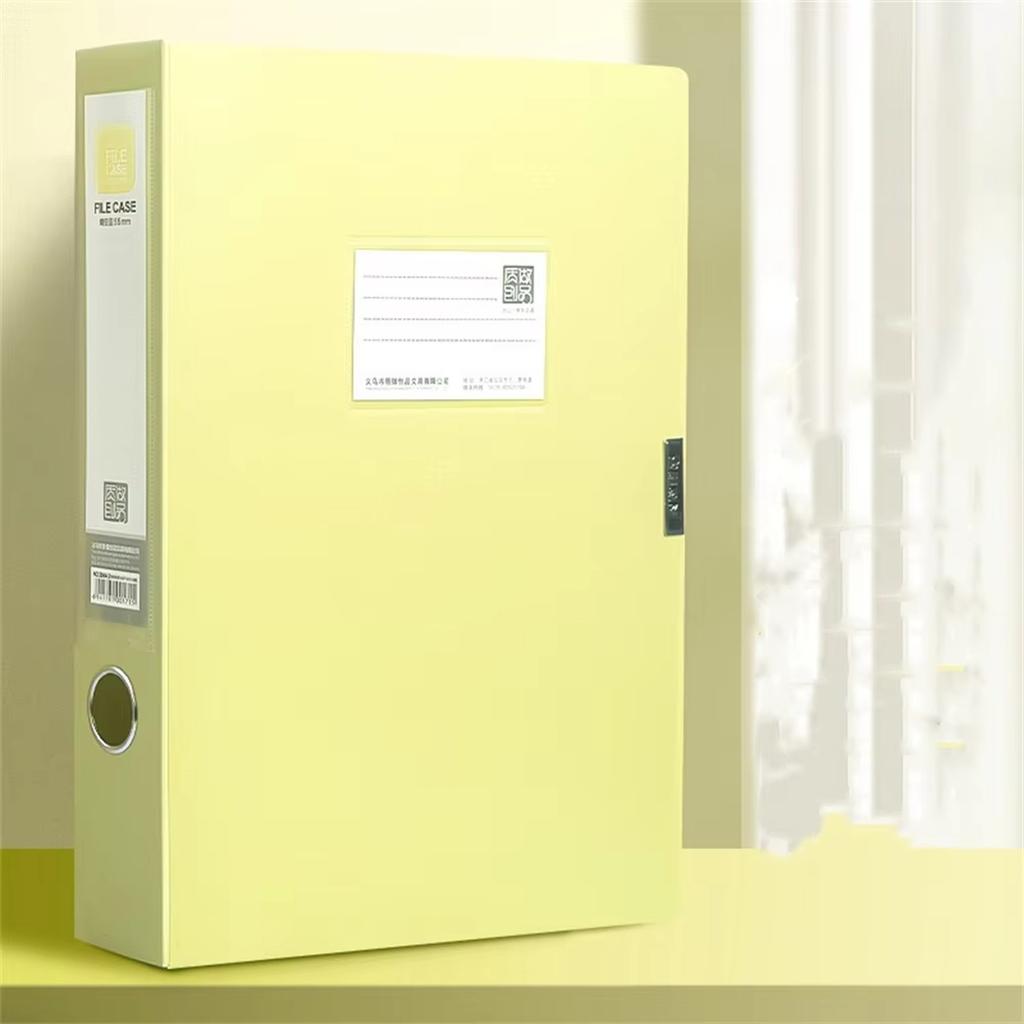 Morandi Folders - PP Thickened Supplies, Foldable A4 Size, Vintage Color, Plastic File Organizers