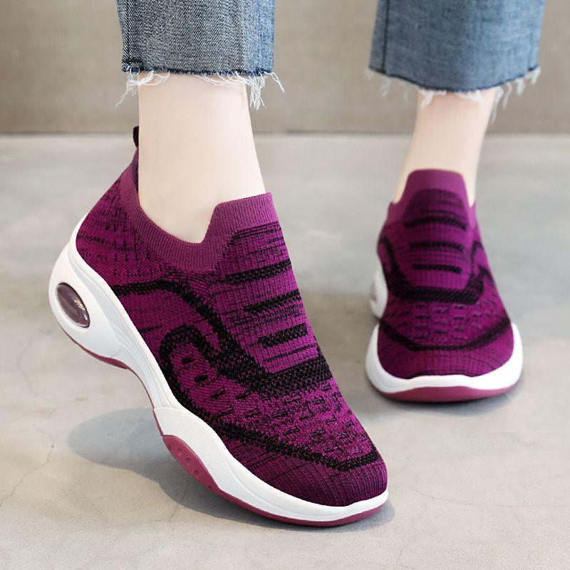 Spring Autumn Breathable Walking Slip On Ladies Footwear Aesthetic Casual Vulcanized Shoe Korean 39 Running Women's Sports Shoes