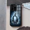 D-Donnie D-Darkos Phone Case For IPhone 17 Air 16 E Pro Max 15 14 13 Mini 12 Pro 11 Max Plus Black Glass Cover