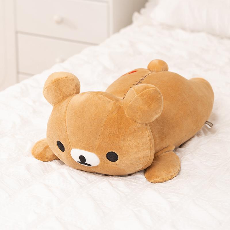 Rilakkuma Kuscheltier Plüsch Teddybär Spielzeug Peluche Kawaii Anime Kuscheltier Cartoon Weich Zimmerdekoration Süßes Geburtstags-Weihnachtsgeschenk