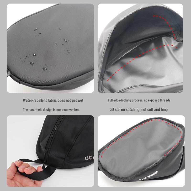 Thickened Waterproof Fabric Helmet Storage Bag for Full/Half Helmets In Cycling & Equestrian