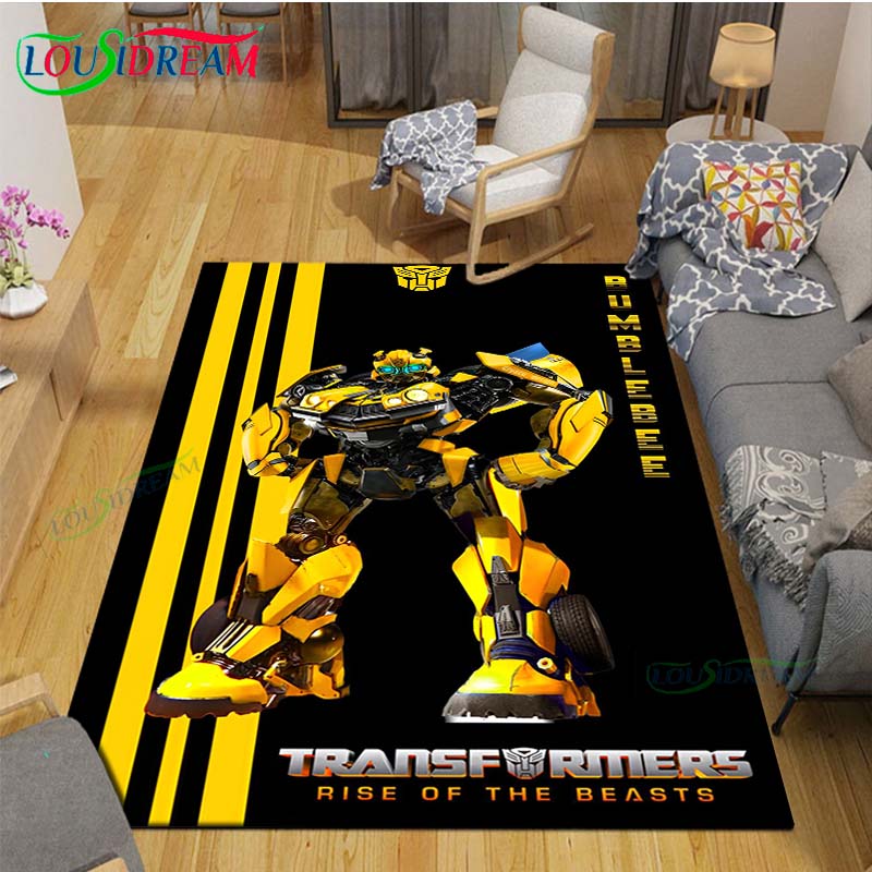 2025 Fashion 3D Cartoon Character Deform Printed Carpet Living Room Anti-Skid Area Rug Kids Bedroom Mats Yoga Mat Carpet Decor