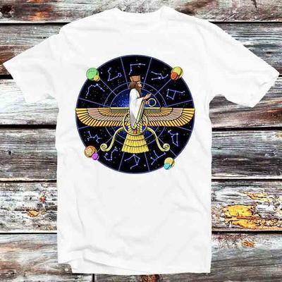 Gammel Anunnaki Astronomi Tarot Spåkone T-skjorte B735