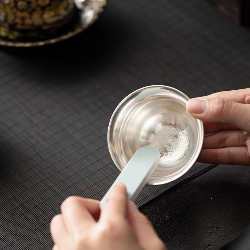 Master Zheng Wenqiang Gilded Ceramic Kung Fu Tea Set