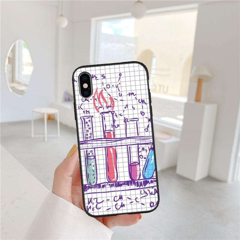 PP43 mad science chemistry lab Soft Shell Phone Case for Redmi Note 10 11 12 Pro Max 10S 10C 10T 11A 11S 12S 12C