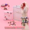 Pandora Crystal Beaded Bracelet - Large Hole Christmas Jewelry DIY Gift