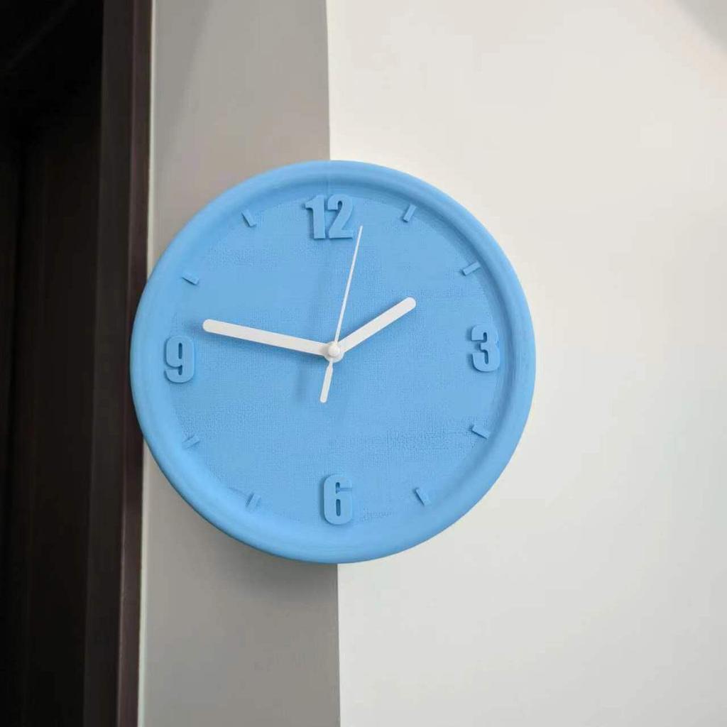 Corner Clocks Creative Wall Clocks Elegant Minimalism Clock Watch Digital Design Living Room Clock Modern Home Aesthetic Decoration Accessories