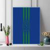 Football Club Emblem 100% Round Full Drill 5D DIY Diamond Painting Embroidery Cross Stitch Rhinestone Decor