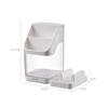 Kitchen Utensil Holder Kitchenware Stand Rack Cutting Board Cutlery for Countertop