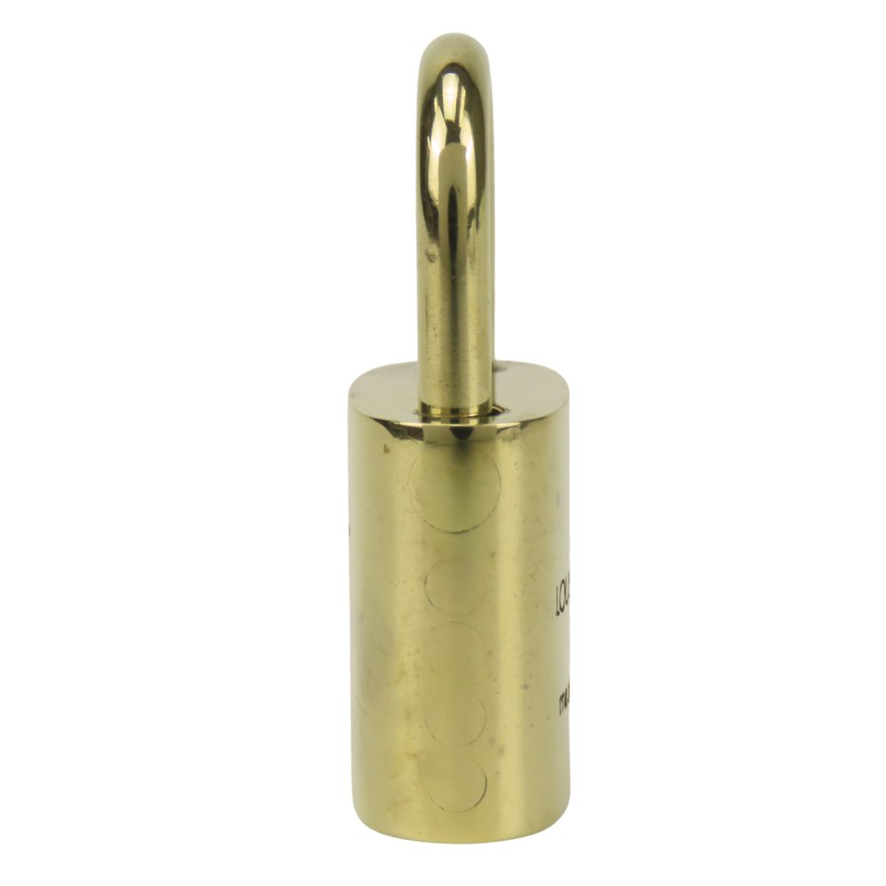Used LOUIS VUITTON Cadena Key set No.315 metal gold padlock