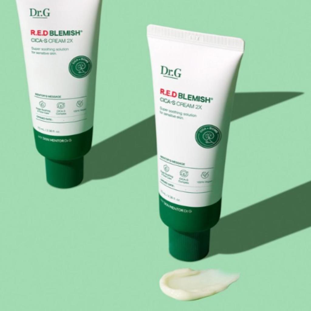 Dr.G Red Blemish Cica-S Cream 2X 70ml / Soothing / Calming