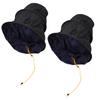 2PCS Bee Swarm Cage Denim Bee Swarming Catcher Beekeeping Supplies for Outdoor Beekeeper Tool Black