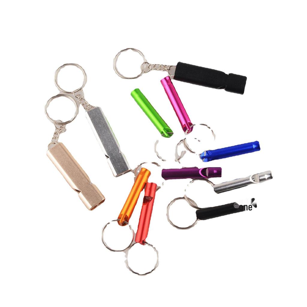 Aluminum Alloy Survival Whistle for Training and Emergencies
