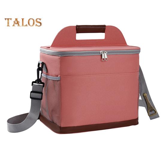 9L/16L Insulated Bag Multi-purpose Large Capacity Bento Bag Zipper Closure Thermal Picnic Bag for Home Outdoor