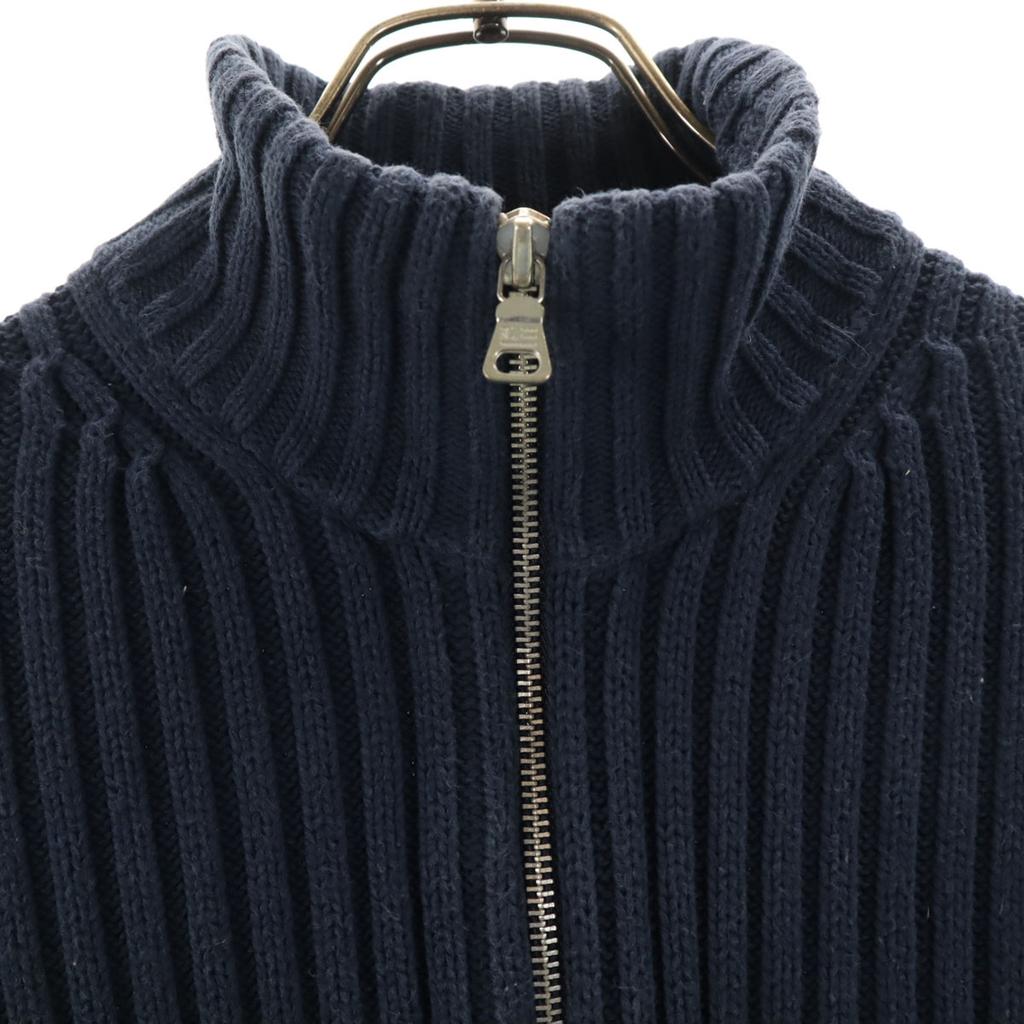 POLO JEANS COMPANY knit Zip jacket L Navy Impact 21 Women Used