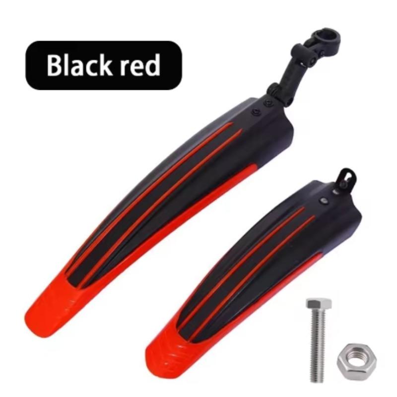 2pcs Bike Mudguard Set Bicycle Fenders Splash Fender Guard Set Road Mountain MTB Front Rear Mudguard Cycling Riding Accessories