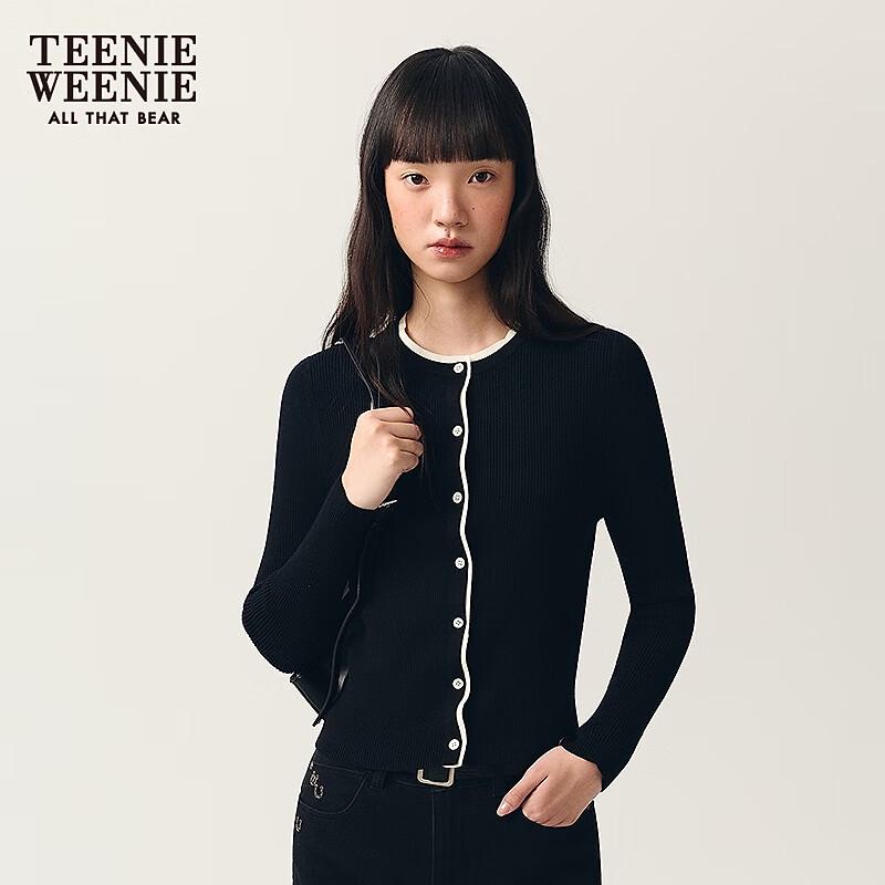 Teenie Weenie Women's Simple Knitted Cardigan
