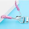 Professional Stainless Steel Eyelash Curler Portable Leopard Aid Silicone Makeup Accessories Eyelash Upward and Curling Tool