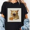 Maglietta Meme Gatto Divertente, Maglietta Unisex Gatto Vintage